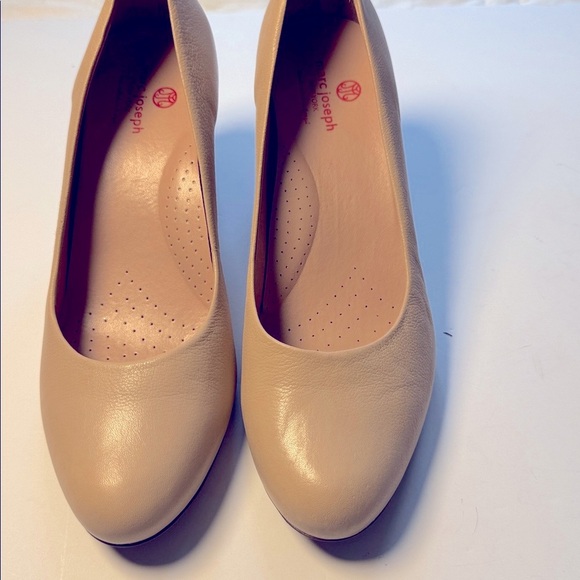 Marc Joseph leather tan block heel pump size 13 - Picture 3 of 9
